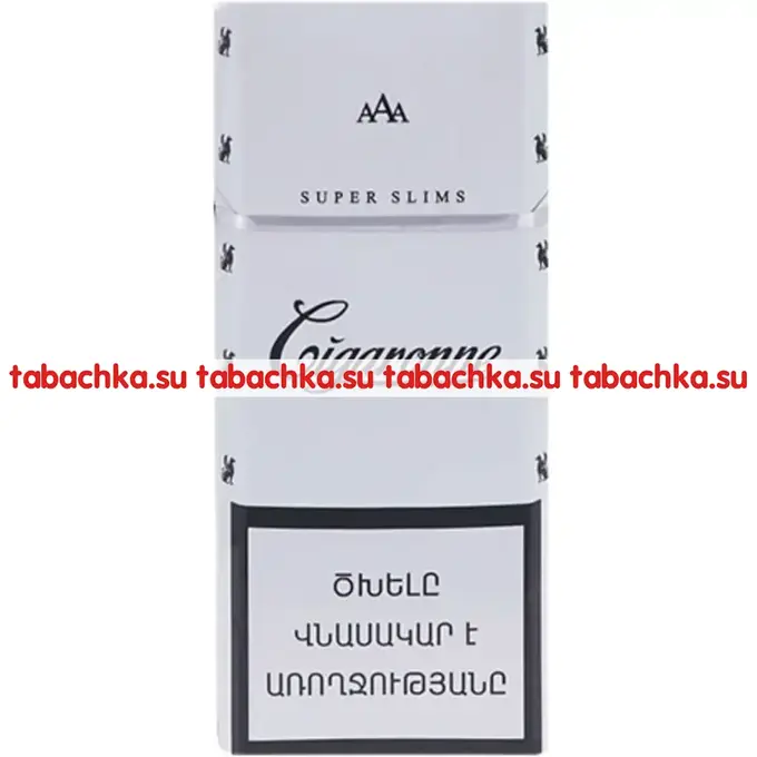 Сигареты Cigaronne Super Slims White Сигареты Cigaronne Super Slims White